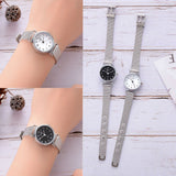 Simple Silver Mesh Strap
