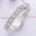 Simple Silver Mesh Strap