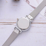 Simple Silver Mesh Strap