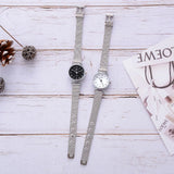 Simple Silver Mesh Strap