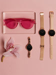 Stainless Steel Mesh Waterproof Ladies Watch
