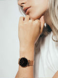 Stainless Steel Mesh Waterproof Ladies Watch