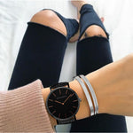 Stainless Steel Mesh Waterproof Ladies Watch