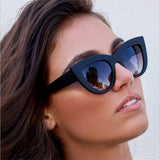 Chic Cat Eye Tinted Colour Sunglasses