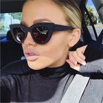 Chic Cat Eye Tinted Colour Sunglasses