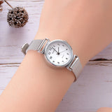 Simple Silver Mesh Strap